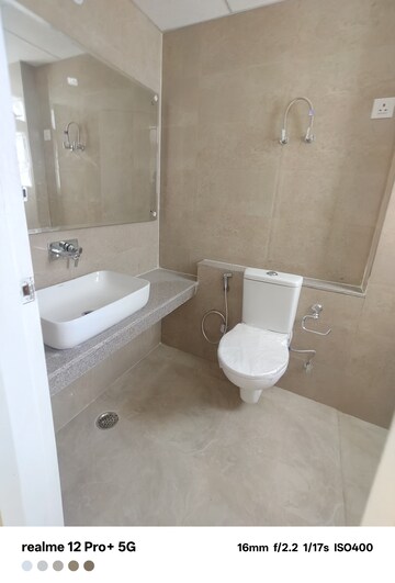 Bathroom in 2 BHK Apartment at Eldeco Live By The Greens, Sector 150 – for Rent