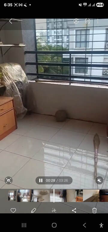 Balcony in 2 BHK Apartment at Mahavir Park, Satara Road – for Rent