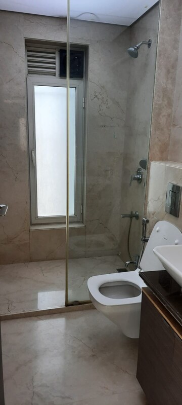 Bathroom in 3 BHK Apartment at Piramal Mahalaxmi, Mahalaxmi – for Rent
