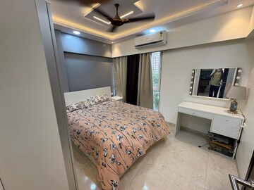 Bedroom in 3 BHK Apartment at Lodha Trump Tower, Worli – for Rent
