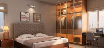 Bedroom in 2 BHK Apartment at Brigade Citadel, Moti Nagar – for Rent