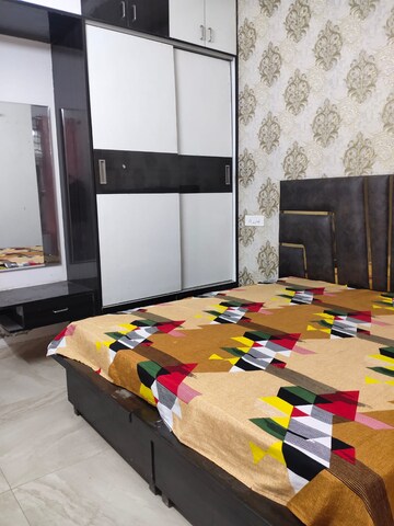 Bedroom in 3 BHK Apartment at US Pine Homes, Dhakoli – for Rent