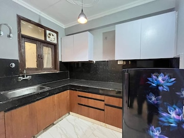 Kitchen in 3 BHK Builder Floor at Saket – for Rent
