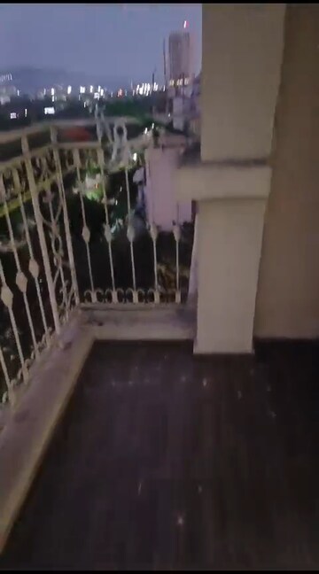 Balcony in 1 BHK Apartment at Neelkanth Alpine, Ghansoli – for Rent