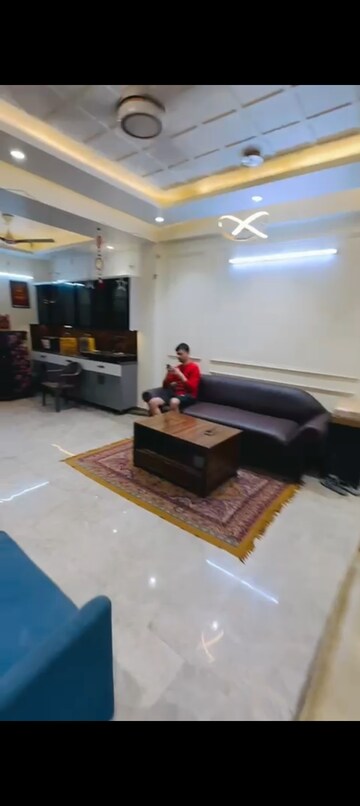 Living Room in 3 BHK Builder Floor at Niti Khand I – for Sale