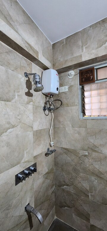 Bathroom in 2 BHK Apartment at Cosmos Horizon Phase 2, Pokhran Road No Two – for Rent