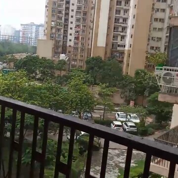 Balcony in 3.5 BHK Apartment at Logix Blossom County, Sector 137 – for Rent