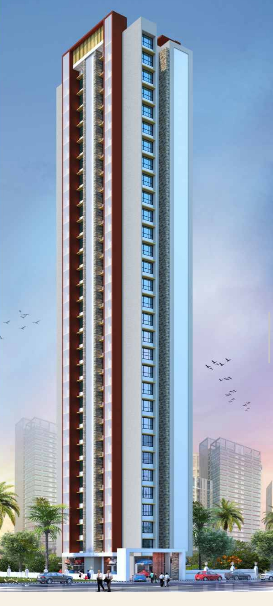 1 BHK + Study Room 447 Sq.Ft. Apartment in PNK Winstone