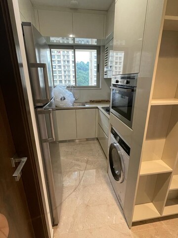 Kitchen in 1 BHK Apartment at Hiranandani Regent Hill, Powai – for Rent