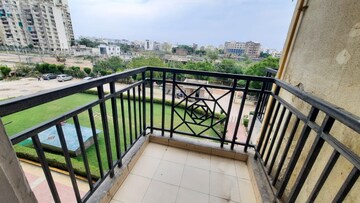 Balcony in 3 BHK Apartment at S R Anthem Vidya Vihar, Neharpar – for Rent