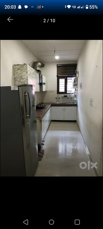 Building Lobby in 3 BHK Builder Floor at Dhakoli – for Rent
