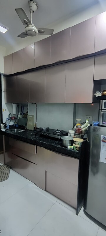 Kitchen in 1 BHK Apartment at Kshitij CHS, Goregaon East – for Rent