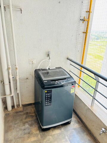 Balcony in 2 BHK Apartment at Vascon Citron Phase 1, Wagholi – for Rent