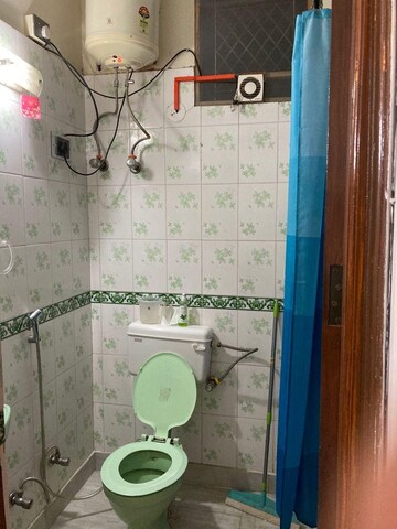 Bathroom in 2 BHK Builder Floor at Green Park – for Rent