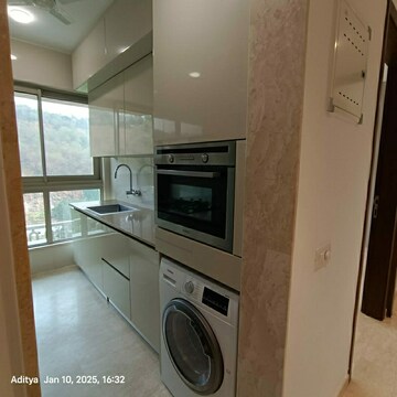 Kitchen in 2 BHK Apartment at Hiranandani Castle Rock, Powai – for Sale