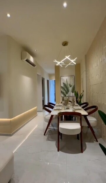 Living Room in 4 BHK Apartment at Ashar Merac, Shree Nagar – for Sale