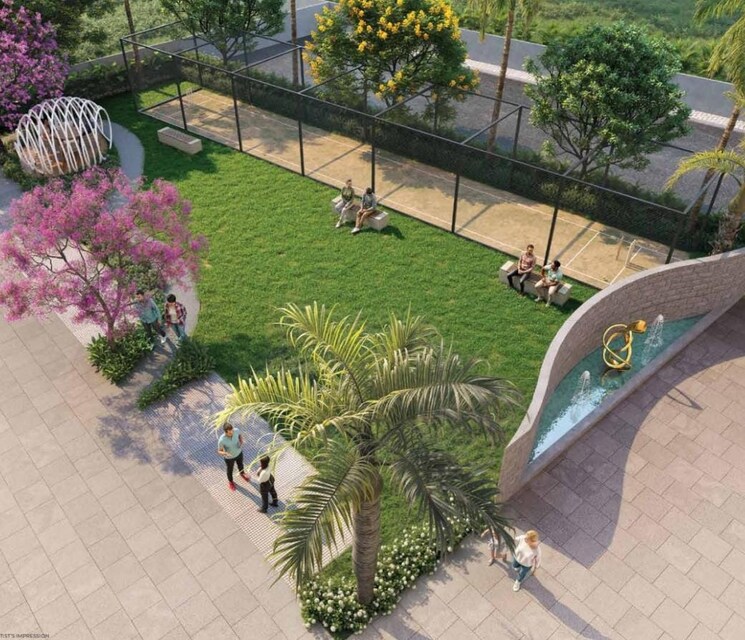 Garden, ashar-merac 4 Bedroom 1342 Sq.Ft. Apartment In Shree Nagar Thane 8972865