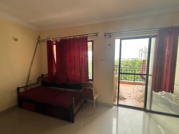 Living Room in 3 BHK Apartment at BU Bhandari Acolade, Kharadi – for Rent