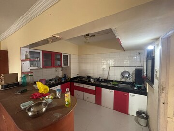 Kitchen/pantry in 3 BHK Apartment at BU Bhandari Acolade, Kharadi – for Rent