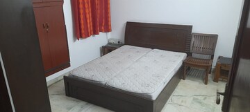 Bedroom in 3 BHK Builder Floor at Safdarjung Enclave – for Rent