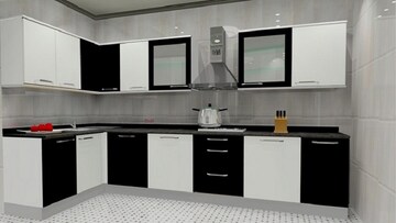 Kitchen in 1 BHK Apartment at API Vasudev Heights, Mira Road – for Sale