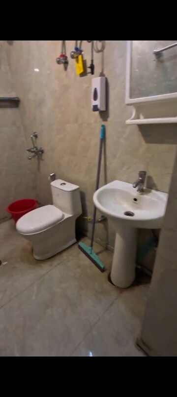 Bathroom in 1 BHK Builder Floor at Sector 1 Greater Noida – for Rent
