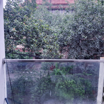 Balcony in 2 BHK Builder Floor at Malviya Nagar – for Rent