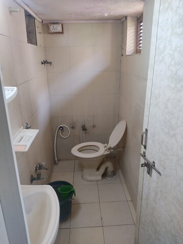 Bathroom in 3 BHK Apartment at Thaltej Shilaj Road – for Rent