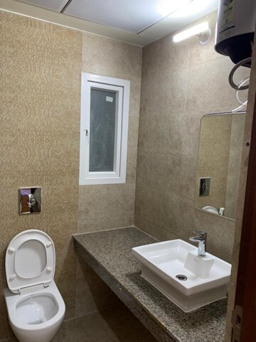 Bathroom in 3 BHK Apartment at Gomti Nagar – for Rent