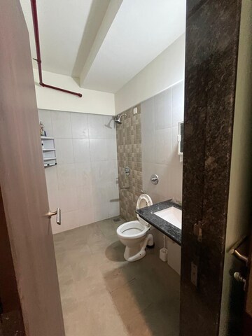 Bathroom in 2 BHK Apartment at Gera Adara, Hinjewadi – for Rent
