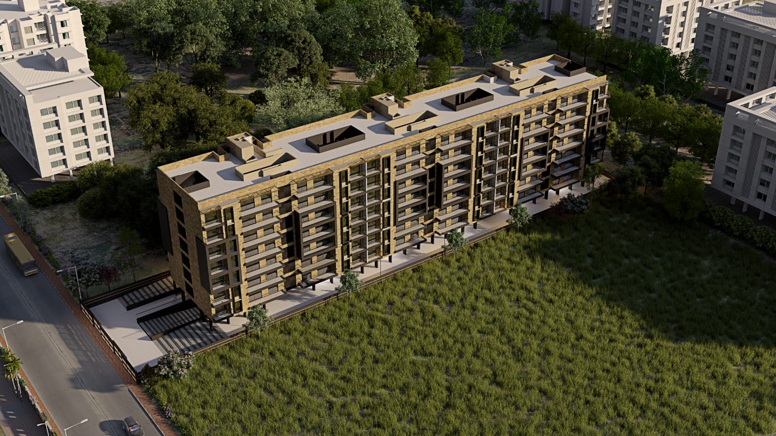 3 BHK + Extra Room Apartment For Sale in Sonigara 24 Sunshine Viva