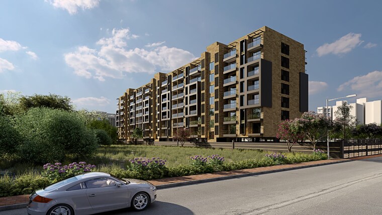 Exterior View, sonigara-24-sunshine-viva 3 Bedroom 969 Sq.Ft. Apartment In Pimple Saudagar Pune 8972934