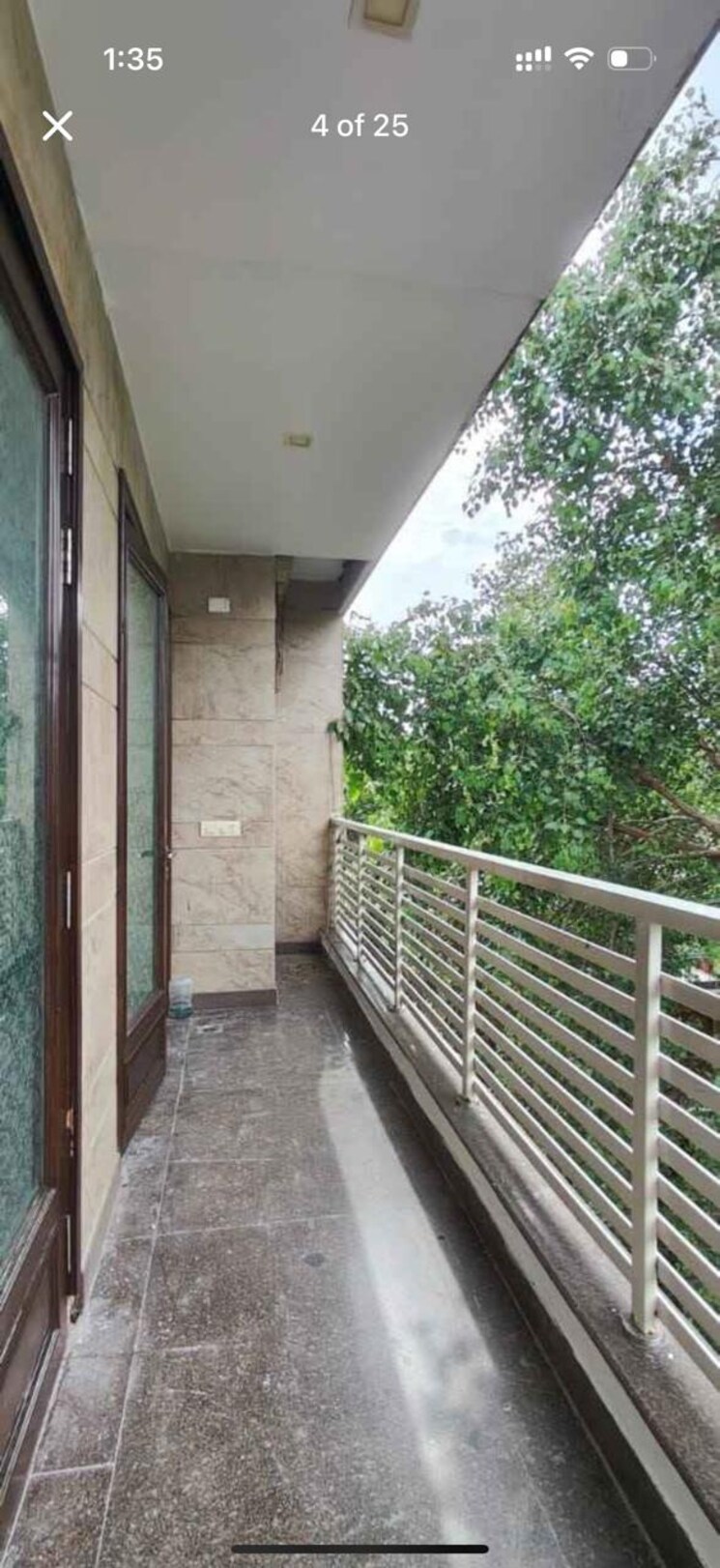 Balcony, shivalik colony 3 Bedroom 1800 Sq.Ft. Builder Floor In Shivalik Colony Delhi 8972931