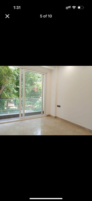 Balcony in 3 BHK Builder Floor at East Of Kailash – for Rent