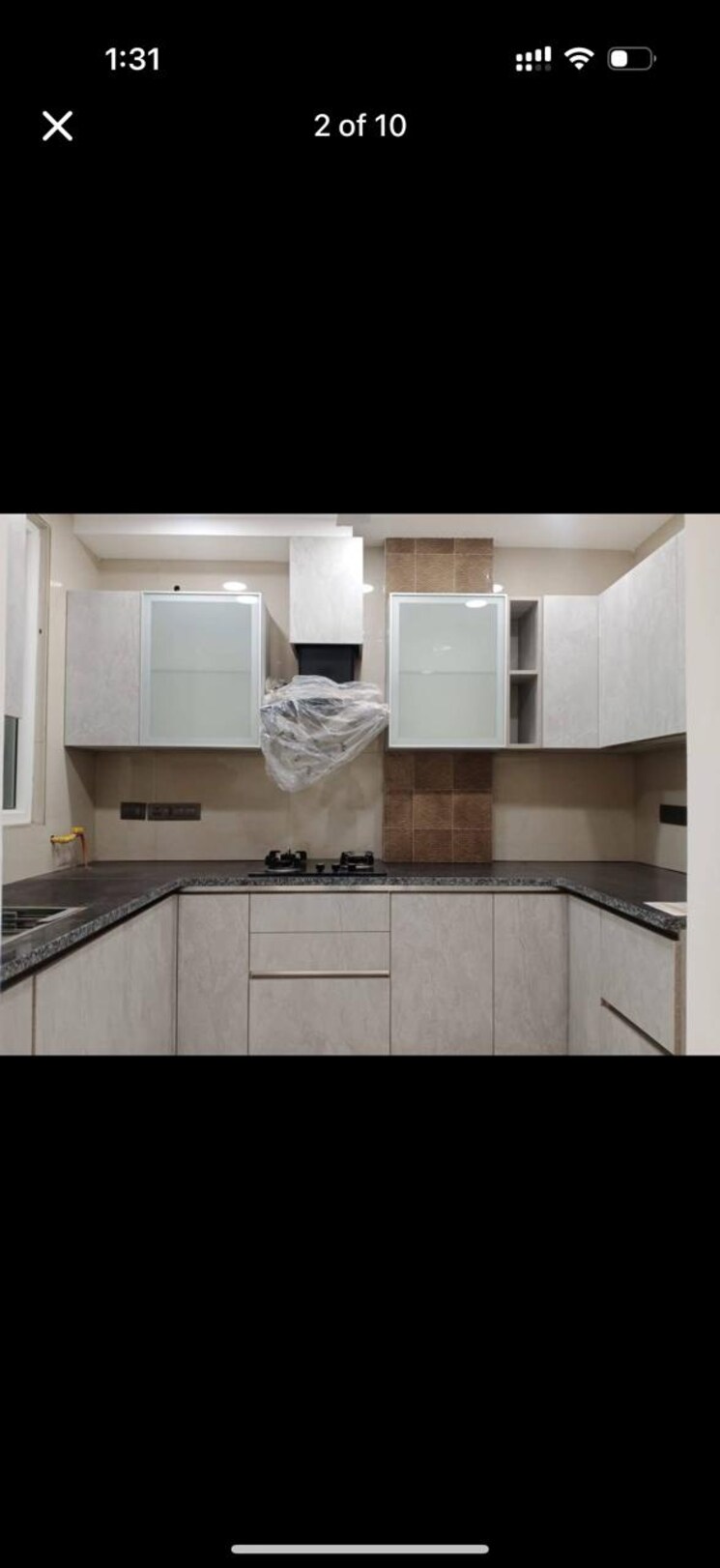 Kitchen, east of kailash 3 Bedroom 1300 Sq.Ft. Builder Floor In East Of Kailash Delhi 8972945