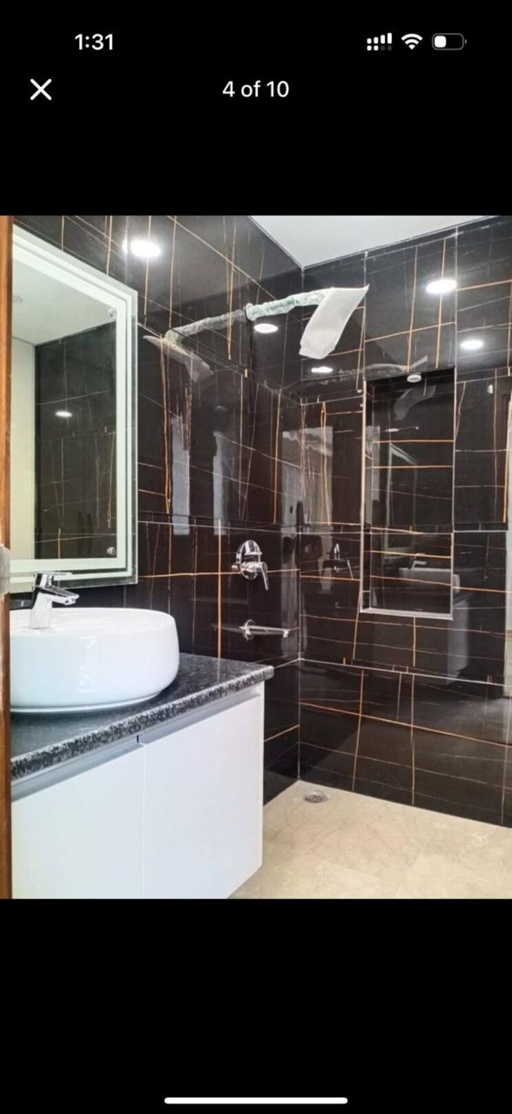 Bathroom, east of kailash 3 Bedroom 1300 Sq.Ft. Builder Floor In East Of Kailash Delhi 8972945