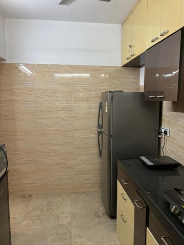 Kitchen in 1 BHK Apartment at Juhu Abhishek Chs Ltd, Andheri West – for Rent