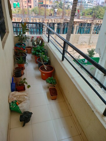 Balcony in 1 BHK Villa at Kharadi Bypass Road – for Rent