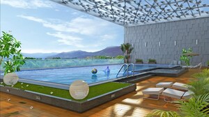 Swimming Pool in 3 BHK Apartment at The Prestige City, Mulund West – for Sale
