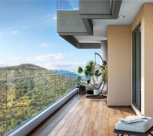 Balcony in 3 BHK Apartment at The Prestige City, Mulund West – for Sale