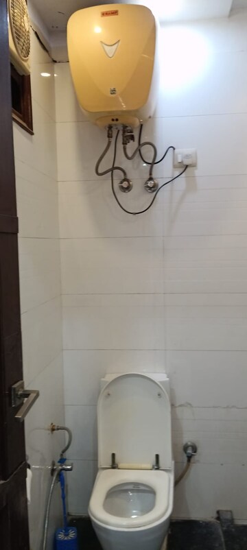 Bathroom in 3 BHK Builder Floor at Boutique Residential Apartment, Greater Kailash I – for Rent