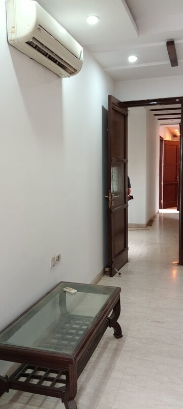 Building Lobby in 3 BHK Builder Floor at Boutique Residential Apartment, Greater Kailash I – for Rent