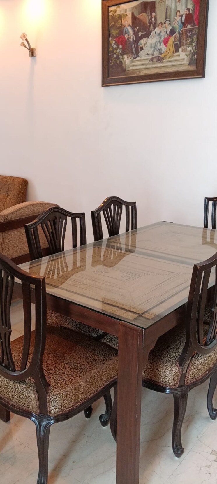 Dining area, boutique-residential-apartment 3 Bedroom 208 Sq.Yd. Builder Floor In Greater Kailash I Delhi 8972976