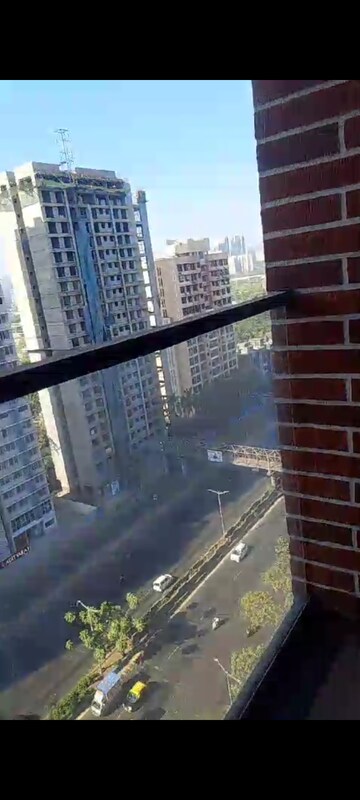 Balcony in 1 BHK Apartment at VlKrishnapingaksha Peak 25, Vikhroli East – for Rent