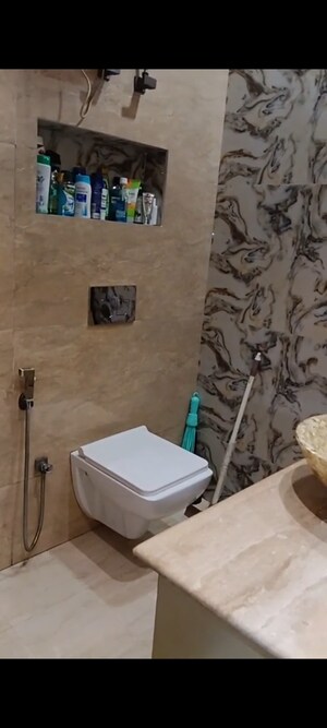 Bathroom in 3 BHK Builder Floor at East of Kailash Block-B RWA, East Of Kailash – for Sale