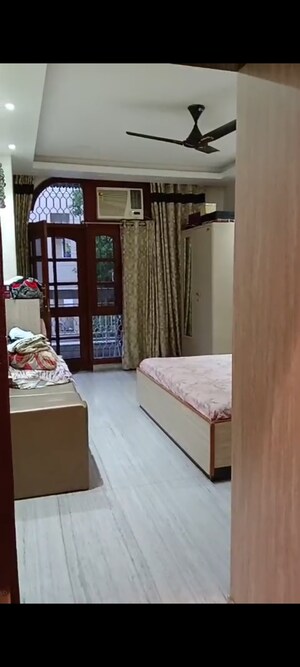 Bedroom in 3 BHK Builder Floor at East of Kailash Block-B RWA, East Of Kailash – for Sale