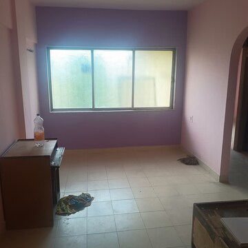 Living Room in 1 BHK Apartment at Evershine Krishna Sagar, Vasai East – for Rent