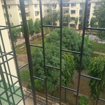 Balcony in 1 BHK Apartment at Evershine Krishna Sagar, Vasai East – for Rent