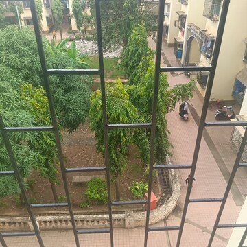 Balcony in 1 BHK Apartment at Evershine Krishna Sagar, Vasai East – for Rent