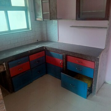 Kitchen in 1 BHK Apartment at Evershine Krishna Sagar, Vasai East – for Rent